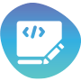 Icon - Veeam Software Development 90x90 with BG Veeam Software Development